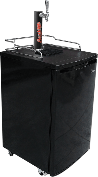 Vinyl Graphic Wraps on a Kegerator - Beverage Time