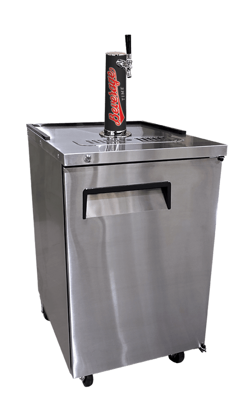 Vinyl Graphic Wraps on a Kegerator - Beverage Time
