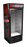 Vinyl Graphic Wraps on an Upright Glass Door Cooler - Beverage Time